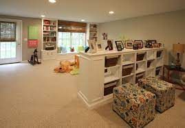 Adorned with artwork and unique woodwork, we gave this home a modern warmth. Basement Room Divider Houzz