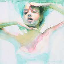 Contemplative Works by Ali Cavanaugh Consider Vulnerability and the Sublime  Through Watercolor — Colossal