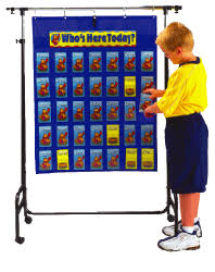 attendance multiuse pocket chart