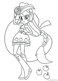 Maybe you would like to learn more about one of these? My Little Pony Equestria Girls Coloring Pages Cartoons Equestria Girl Applejack Printable 2020 4595 Coloring4free Coloring4free Com