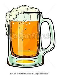 Maybe you would like to learn more about one of these? Cartoon Image Of Beer In Glass Vector Stock Illustration Royalty Free Illustrations Stock Clip Art Icon Stock Beer Drawing Beer Illustration Beer Painting