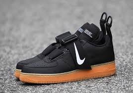 The Strapped Nike Air Force 1 Utility Is Coming Soon In Black And Gum Nike Air Force Men Sneakers Men Fashion Nike Air Force White