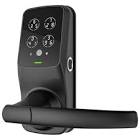 Secure Plus Fingerprint Bluetooth Latch Smart Lock - Matte Black PGD628FMB Lockly