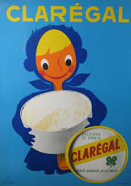 Claregal Affiche Vintage Pub Francaise Publicites Vintage
