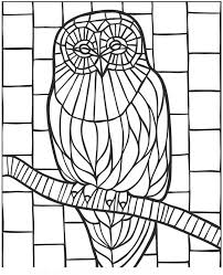 Children love to know how and why things wor. Mosaic Coloring Pages 100 Pictures Free Printable