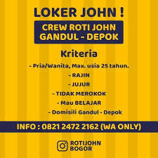 Lowongan kerja tahun 2021 lowongan kerja sma smk d3 s1 loker terbaru semua jurusan lowongan bank lowongan bumn lowongan cpns lowongan pekerjaan tahun 2021. Lowongan Kerja Depok Like And Share