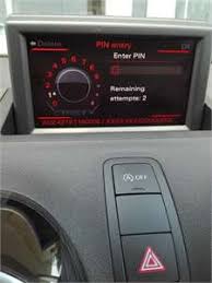 This means that you cannot use your phone with a different mobile service provider until you get an unlock code. Solved Hi I Bought A New Radio For My Audi A1 Its A Fixya