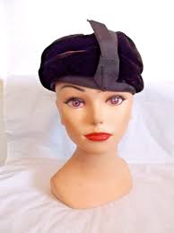 Beret Brown 1950s Vintage Hats for Women for sale