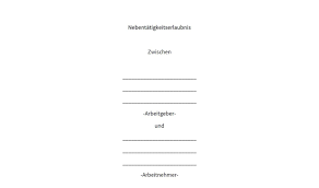 Unser team hat unterschiedliche hersteller ausführlich analysiert und wir zeigen ihnen als leser hier die resultate des vergleichs. Nebentatigkeitserlaubnis Nur 3 89 Zum Download