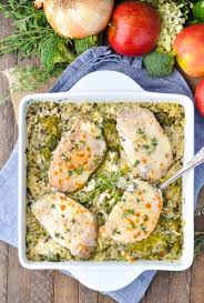 Dump And Bake Pork Chop Casserole The Seasoned Mom