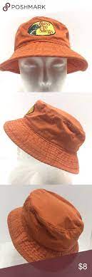 Kids Bass Pro Shop Bucket Hat Orange Bass Pro Shops Youth One Size Bucket Hat Orange Front Classic Logo Patch Labels Fashion Design Clothes Design Classic Logo