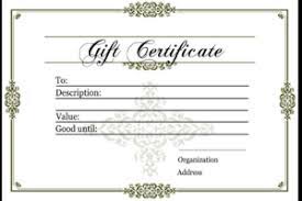 Maybe you would like to learn more about one of these? Gift Certificate Templates Printable Gift Certificates For Any Occasion