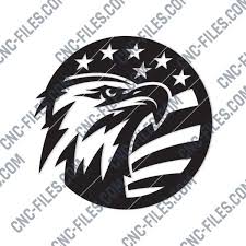 Download American Eagle Design Files P0206 Dxf Svg Eps Ai Cdr Cnc Files Free Dxf File Downloads Cuttable Designs Cnc Cut Ready Diy Home Decor Dxf Svg Eps Cdr Dwg Png