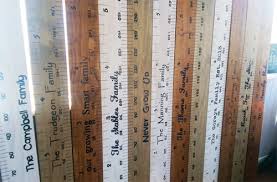 Details About The Original Wooden Ruler Height Growth Chart Personalised Home Decor Baby