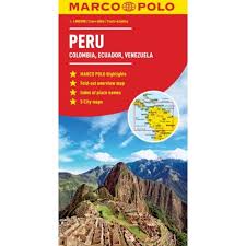 Colombia y venezuela mantuvieron sus porterías a 0 este jueves en un partido que vivió unos colombia, que el pasado domingo se impuso a ecuador, lidera el grupo b con 4 puntos, a falta del. Peru Colombia Venezuela Ecuador Marco Polo Map