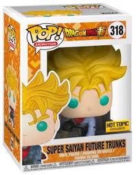 Dragon ball z's trunks is on a rampage with this powerful figure from banpresto's match makers collection! Funko Pop Animation Dragon Ball Z Super Saiyan Future Trunks Hot Topic Exclusive