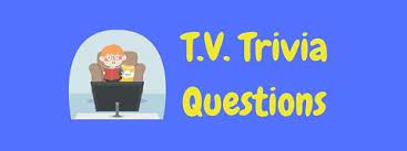 Oct 13, 2021 · movies & tv questions. 40 Fun Free T V Trivia Questions And Answers Laffgaff