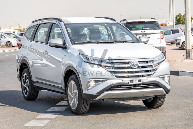 The 2023 Toyota Rush GR-Sport brings high ground clearance and aggressive styling to Addis Ababa's streets., AI generated