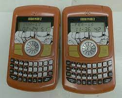 Iron Man 2 SMS Text Messenger Electronic Organizer MID# 004-1209 -TESTED |  eBay