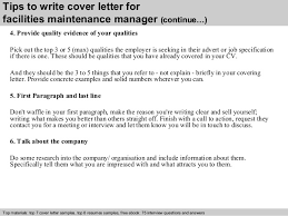 Maintenance Manager Cover Letter For 2021 Printable And Downloadable Cust
