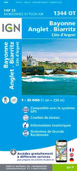 Easy to use website and apps rated excellent on trustpilot fast trains from biarritz to bayonne take around 8 minutes, covering a distance of. Ign Karte Carte De Randonnee Et Plein Air Bayonne Anglet Biarritz Cote D Argent Amazon De Collectif Fremdsprachige Bucher