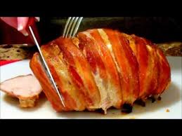 The secret is to keep the temperature low during cooking. Bacon Wrapped Turkey Breast With Truffle Butter Infusion Youtube