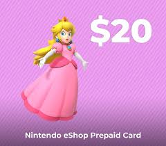 Digital card balances can be shared across nintendo switch, wii u and nintendo 3ds family of systems, but may only be used on a single nintendo eshop account. Nintendo Eshop Prepaid Card 20 Us Key Buy Cheap On Kinguin Net