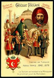 French Tradecard Sultan Of Turkey Ottoman Empire Turkish Art Turkey History