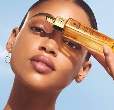 IAMAYAJONES for GUERLAIN ABIELLE ROYALE HUILE CAMPAIGN Film Direction by  YVAN FABING Photography by CHARLOTTE WALES Make Up by CHRISTINE CORBEL Hair  by LAURENT PHILIPPON