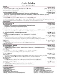 Jessica Pointing Resume Internship Resume Resume Examples Internship