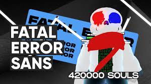 Error sans roblox roblox codes 2019 jailbreak. Roblox Sans Aus Fight Fatal Error Sans Youtube