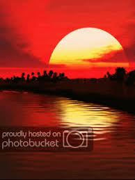 Animated Sunset Sun Red Water Nature Ocean Sea River Beautiful Waterfall Nice Amazing Cool Cute Stuff See This Sunset Sunset Photos Sunset Gif