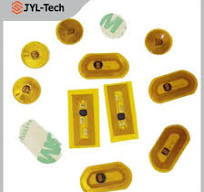NFC Forum Type 2 Hf 10mm Round RFID Microchip FPC NFC Tags ...