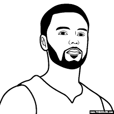 Plus, it's an easy way to celebrate each season or special holidays. Stephen Curry Coloring Page