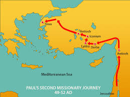 This journey is described in the bible's book of acts, chapters 15, 16, 17 and 18. Paul S 2nd Journey Macedonian Vision Mission Bible Class