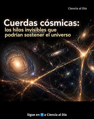 Cuerdas cósmicas: los hilos invisibles que podrían tejer el universo  Imagina que el universo es un gigantesco tapiz, y que escondidas entre el  espacio y el tiempo existen fibras ultrafinas, casi imposibles