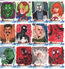 Our friendly neighborhood super hero decides to join his best friends ned, mj, and the rest of the gang on a european vacation. Spiderman Far From Home Sketch Cards On Behance
