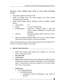 Program fkip, fst, fhisip, fe (non pendas. Panduan Karil Fkip 220213