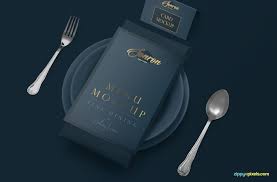 Customizable Menu Mockup Free Psd Scene Zippypixels Menu Mockup Menu Mockup Free Mockup Free Psd