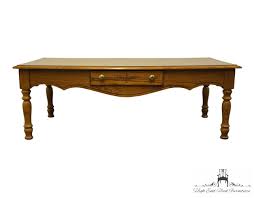 Post your items for free. Broyhill Furniture Oak Country French 48 Accent Coffee Table High End Used Furniture