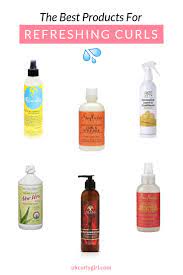 If you have looked for curly hair products online, you would see so many options like gel, leave in, custard, cream, spray, mousse *dizzzyyy*. 6 Best Affordable Products For Refreshing Curly Hair Uk Curly Girl Refreshed Curls Treat Curly Hair Curly Hair Styles Naturally
