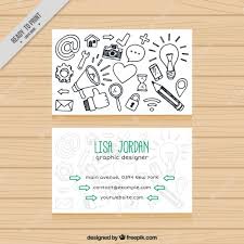 Most orders ship within 48 hours. Free Vector Nice Business Card With Drawings