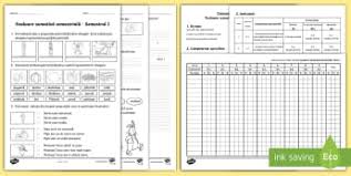 Check spelling or type a new query. Clasa I Mem Evaluare SumativÄ SemestrialÄ FiÈÄ De Evaluare Cu