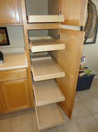 kitchen cabinet sliding shelves pantry