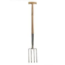 Garrett Wade Stainless Steel Ash Thandle Fork You Can Get More Details By Clicking On The Image This Is An Amazon Garden Tools Gardening Fork Pitchforks