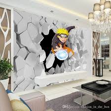 Japanese Anime Wall Mural 3d Naruto Photo Wallpaper Boys Kids Bedroom Custom Cartoon Wallpaper Livingroom Large Wall Art Room Decor Hallway Hd It Wallpapers Hd Anime Wall Art Anime Decor