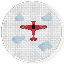 If you are a plane enthusiast, or know one, these charts are worth a look. Plane Cross Stitch Pattern Cross Stitch Patterns Cross Stitch Stitch Patterns