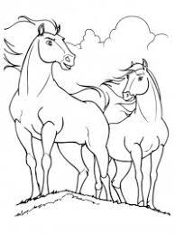 Kleurplaat van 2 paarden onder een boom. 30 Kleurplaten Paarden Tip Gratis Te Printen Topkleurplaat Nl