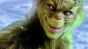 In whoville, live the who's, a christmas loving people. Jim Carrey Grinch Face