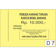 Maka petugas parkir akan menerima sejumlah uang pembayaran karcis, untuk mencocokan jumlah uang diterima dengan total pendapatan parkir bisa dengan mengakses menu laporan rinci tiket. Tiket Atau Karcis Dan Buku Dan Karcis Parkir Dll Shopee Indonesia